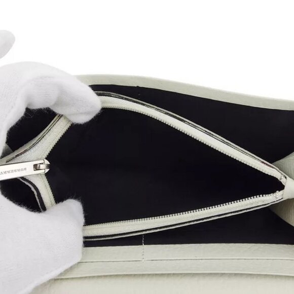 Burberry long wallet Burberry check (beige x black x red) Authentic Used - Picture 7 of 10